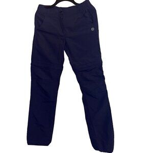 Cargo-Parachute Convertible Pants Navy Blue 100% Polyamide Size 36